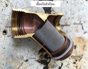 ภายใน วายสเตรนเนอร์ (Y-strainer ) มีอะไรบ้าง