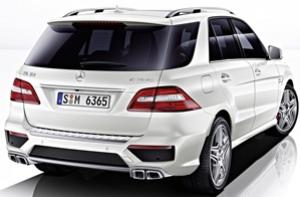 New 2012 Mercedes ML 63 AMG 